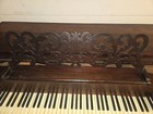 1860 Steinway   Sons New York Square Grand Piano Serial 3470 Legs Lyre Stand Big