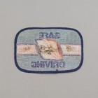 Greyhound 24 Years Safe Driving Embroidered Patch Iron On Vintage