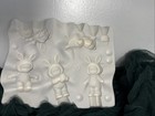 Vintage Ceramic Slip Casting Mold Of Bunnies Little Darlings 5-in-1