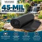 Lifeguard 25  X 30  Epdm 45-mil Pond Liner     Fish Safe