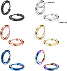 316l Surgical Stainless Steel Small Hoop Earrings 8mm 10mm 12mm 14mm Hypoallerge