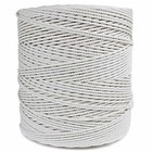 Golberg Twisted 100  Natural Cotton Rope - White Cotton 3 16 Inch X 25 Feet