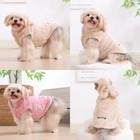 Soft Fleece Pet Dog Clothes Hoodie Coat For Small Medium Dogs Cats Winter Sweate