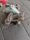 Lps Littlest Pet Shop Grey Gray Collie Dog  67 Blue Eyes Rare