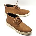 Izod    palmer    Men   s Faux Leather Lace-up Sport Style Chukka Boot  brown  - New
