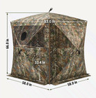 Tidewe Shoot Through Hunting Blind 2-3 Person Mesh Camo Pop Up Deer Blind