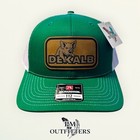 Dekalb Hog Patch   Custom Design   Richardson 112 Trucker Kelly Green   White
