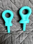 Baby Einstein Neighborhood Friends Jumper 2 Toy Replacement Hooks Turquoise Blue