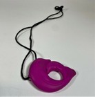 Lil Jumbl Pt009 Baby Teething Pendant Silicone Chew Teether Toy Necklace Red