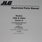 Jlg 450a 450aj Series Ii 2 Boom Lift Illustrated Parts Manual Book 3121243