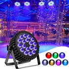 1-8x Bright U king 270w Rgbw 18 Led Wash Par Dmx Stage Lighting Disco Show Gig