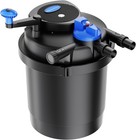Pond Pressure Filter Stainless Steel 1600 Gal Uvc For Fish Koi