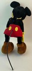 Rare Vintage C  1940 French Mickey Mouse Velvet And Felt Straw Stuffed 13  Doll