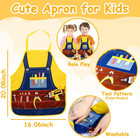 Tonze Kids Tool Set With Apron  Wooden Toddler Bench Box Montessori   