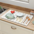 Large Stone Dish Drying Mats For Kitchen Counter  24x16 Quick Dry Absorbent D   