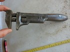 Antique Small Adjustable Wrench Tool Marked 30 Patent 1897 Lot 26-22-n10