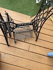 Antique Singer Treadle Sewing Machine Cast Iron Base Stand Table Shabby Chic