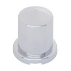 10068p - Wheel Lug Nut Cover Set - 3 4  X 1 5  Chrome Plastic Pointed Nut