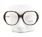 Chanel Eyeglasses Glasses Ch3458 714 Polished Brown Tortoise Gold Cc 54mm W case