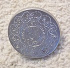 Stieff George Washington Inauguration Button 7 8  Pewter 13 Colonies