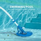 Automatic Pool Cleaner Swimming Pool Vacuum Inground Above Ground W  14 Hoses