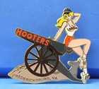 Hooters Restaurant Civil War Girl Cannon Fredericksburg Va Virginia Lapel Pin
