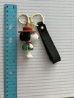 Snoopy Camper Rubber   Metal Keychain   Charlie Brown  New  Fast Shipping 