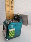 New 2021 Wondershop Vintage Teal Oven Glass Christmas Tree Ornament
