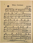 1942 Irving Berlin s White Christmas Sheet Music 1942 Bing Crosby Piano Guitar