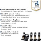 Panasonic Cordless Phone System Answering Machine 4 Handset Bluetooth Kx-tgf944