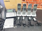 Vtech Vg208-4 Corded Cordless Phone System 4 Handsets Answering