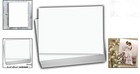 120 Lb White Cardstock - 100-piece Pack For Stunning Invitations   Postcards