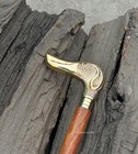 Victorian Handcrafted Brass Dog Walking Cane - Dog Walking Stick  Gift For Dad
