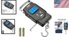 110 Lb Digital Luggage Scale With Auto Shut Off   Integrated Measuring Tape