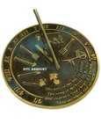 Iotc Armoury Beautiful Brass Cutlery Garden Sundial Kiss Of The Sun Engraved