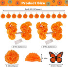 44pcs Day Of The Dead Decorations dia De Los Muertos Ofrenda Set For Diwali
