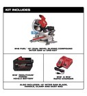 Milwaukee M18 Fuel 12 Inch Dual Bevel Sliding Compound Miter Saw Kit 2739-21hd