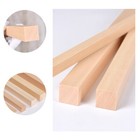 Balsa Wood Square Rod Bar Strips Aircraft Ship Model Diy 3 4 5 8 10x250mm