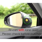 Carbon Black Side Mirror Cover Caps For Audi B9 A4 S4 A5 S5 W  Side Lane Assist-