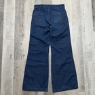 Vtg Seafarer Usn Navy Hippie Bellbottom Flared Deck Trouser Sailor Jeans Pants