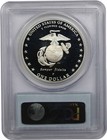 2005-p Marine Corps  1 Pcgs Pr 69 Dcam Silver Modern Commemorative Dollar