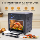Air Fryer Toaster Oven Combo 16qt Digital Air Fryer With Rotisserie Dehydrator