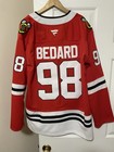 Connor Bedard Chicago Blackhawks Jersey  98 Sizes M L