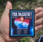 Paul Mccartney     Got Back Tour     2025 Promo Magnet     Usa The Tour Continues 