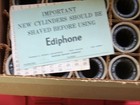 Thomas Edison Cylinder Phonograph Ediphone Case Of 12 New Rare 