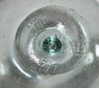 Vintage Japanese Glass Fishing Float            hokuyo  Mark     Hand Blown     Samoa Find