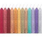 12 Pieces Sealing Wax Sticks With Wicks For Letter Seal Wax Stamp wedding Invita