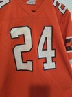 Vintage Saxon Cfl Bc Lions Football Jersey Men L Orange S5
