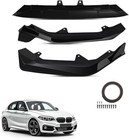 For 2022-24 Honda Civic 11th Gen Front Lip Splitter Chin Spoiler Kit Gloss Black