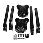 Rear Phantom Swingarm Axle Covers Kit For Harley Fat Boy Flstf Heritage Softail